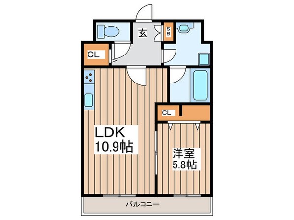 クラシヤの物件間取画像